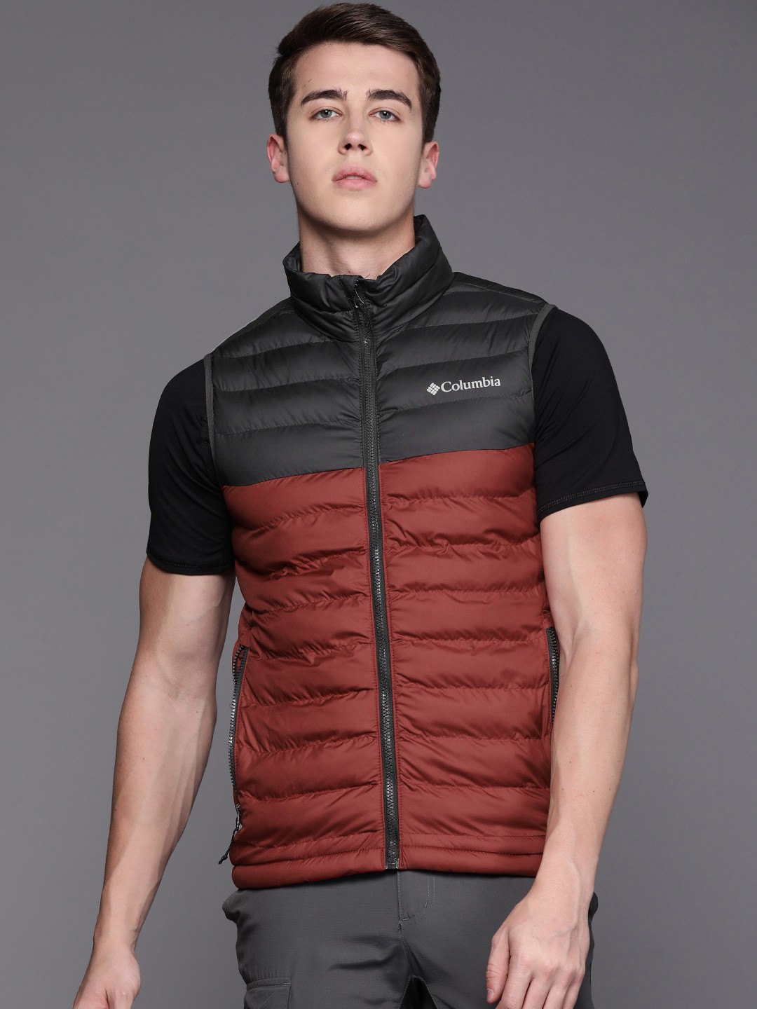 

Columbia Colourblocked Insulator Outdoor Padded Jacket, Red