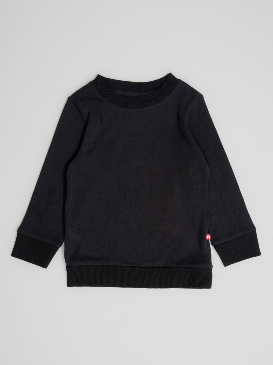

Nino Bambino Unisex Kids Pure Cotton Sweatshirt, Black