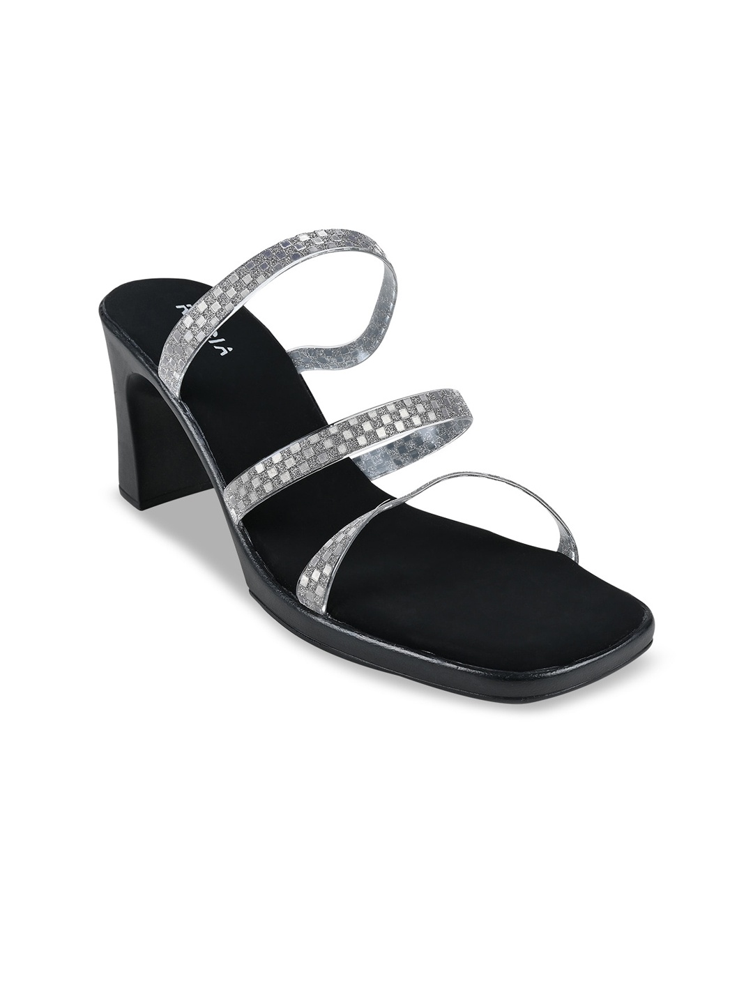 

Rocia Embellished Platform Heels, Silver