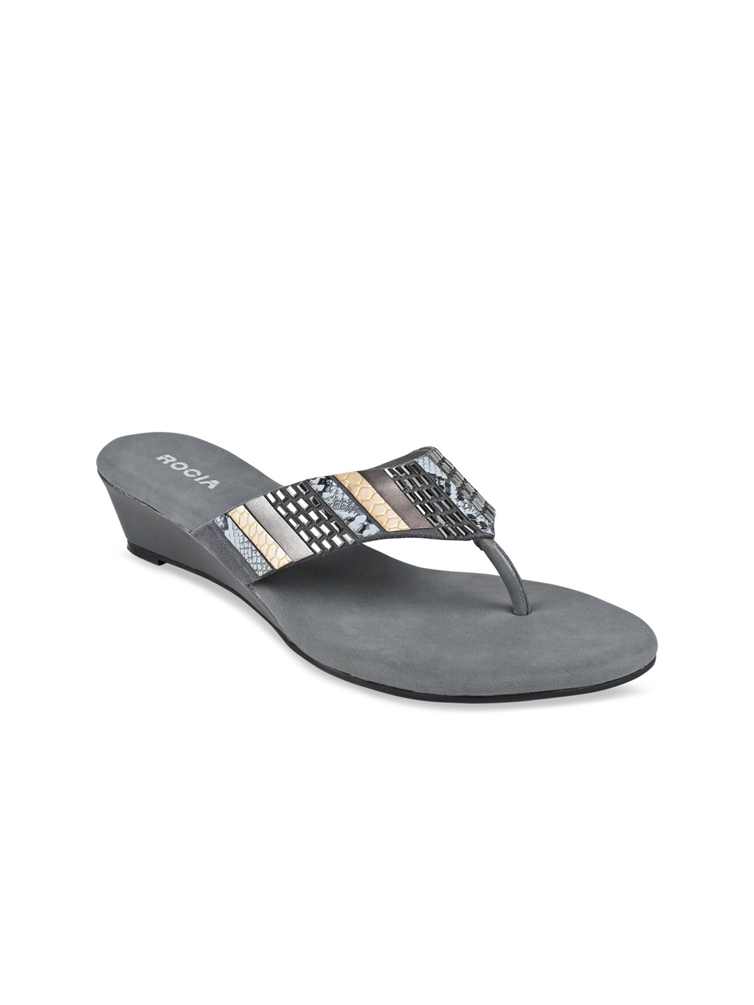

Rocia Embellished Comfort Heels, Grey