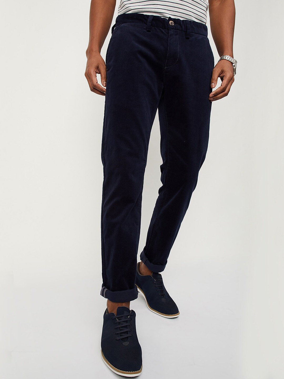 

max Men Trousers, Blue