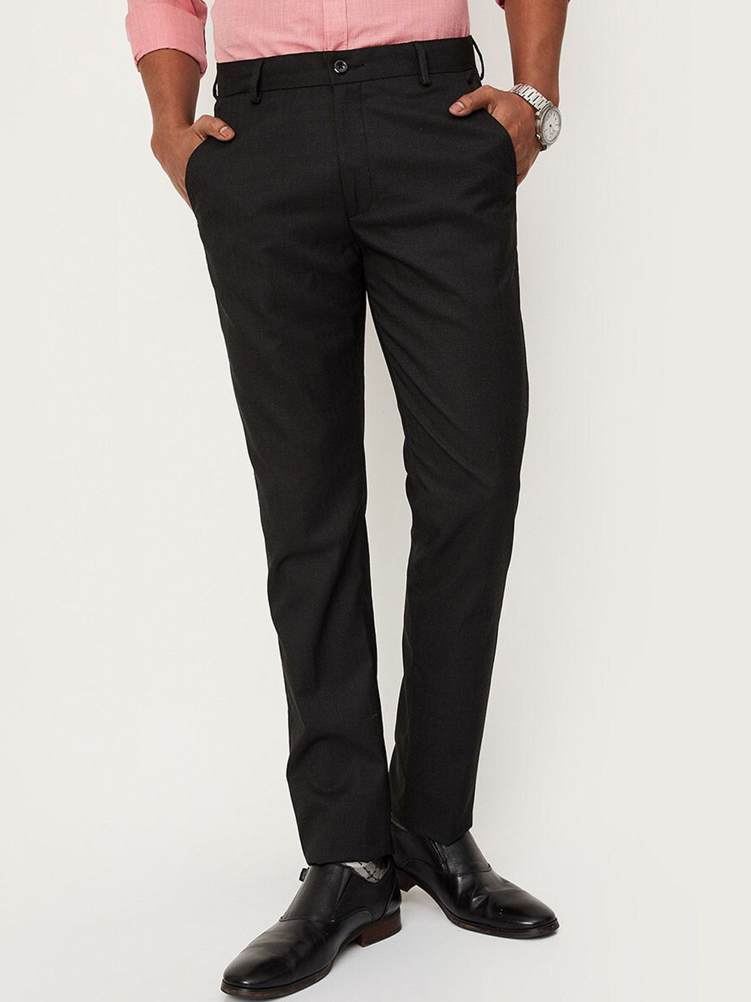 

max Men Trousers, Charcoal