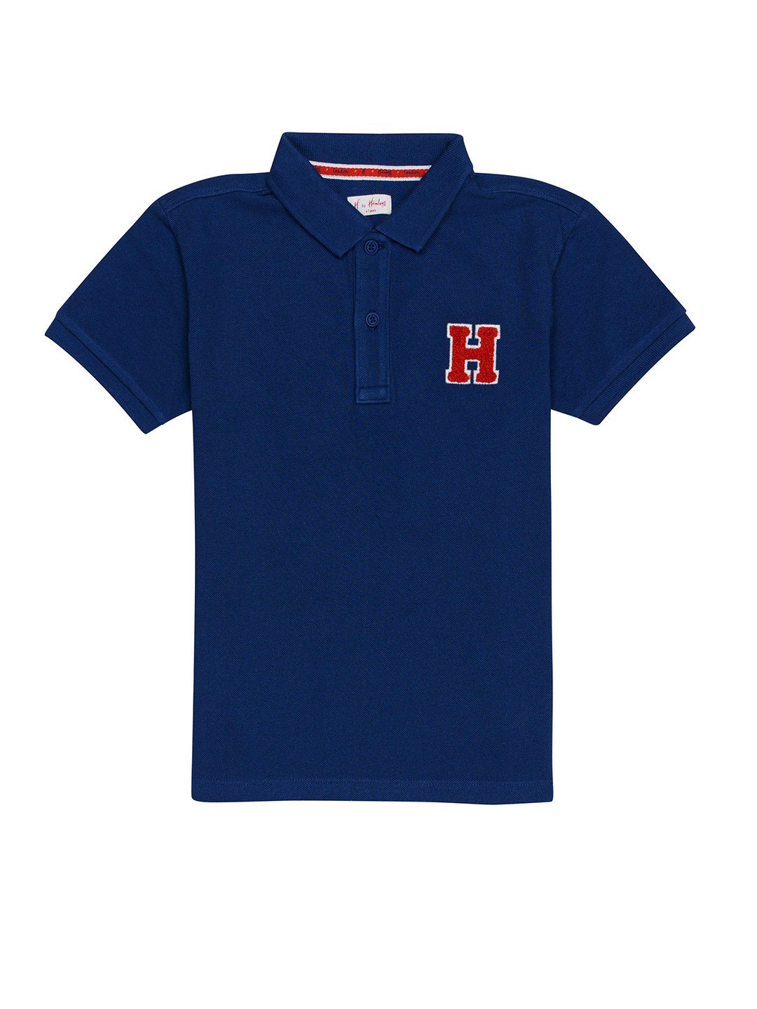 

H By Hamleys Boys Polo Collar Cotton T-shirt, Navy blue