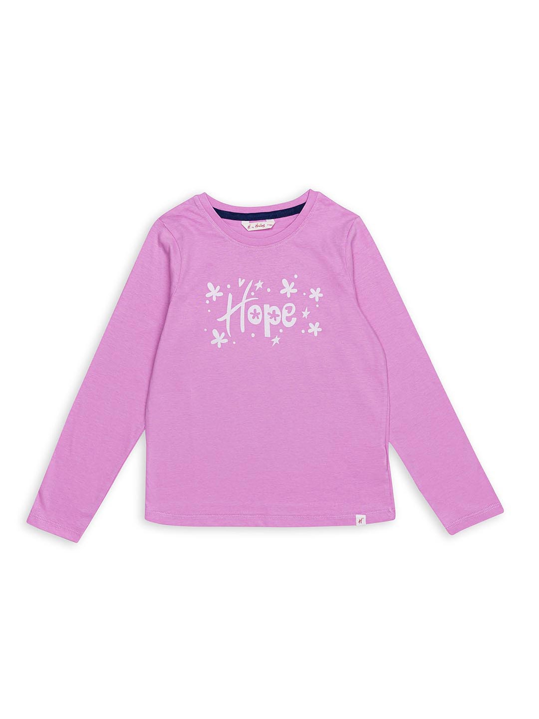 

H By Hamleys Girls Typography Printed Cotton T-shirt, Pink