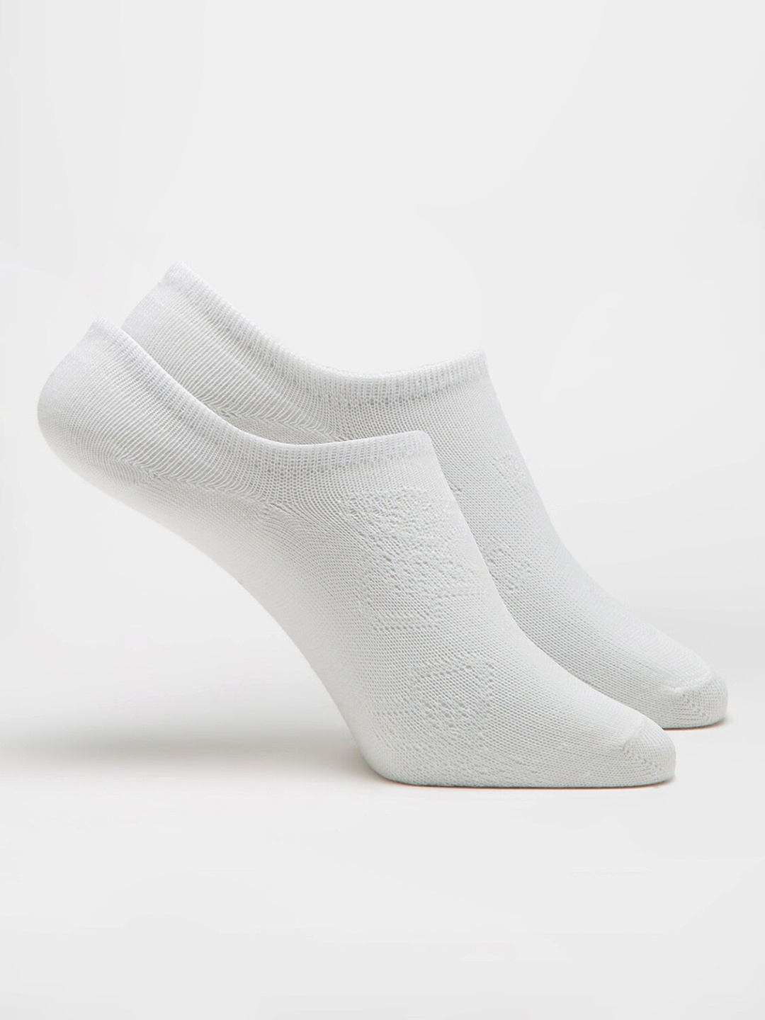 J Style Women Pack Of 2 Shoe Liners Socks, Assorted