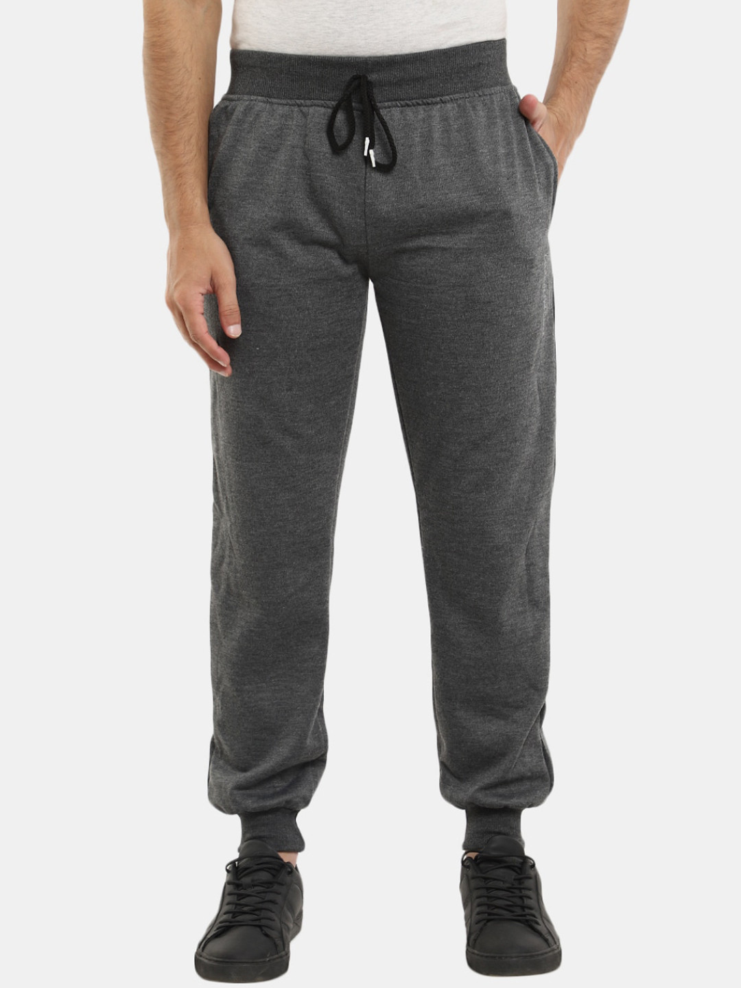 

V-Mart Men Spun Fleece Joggers, Grey