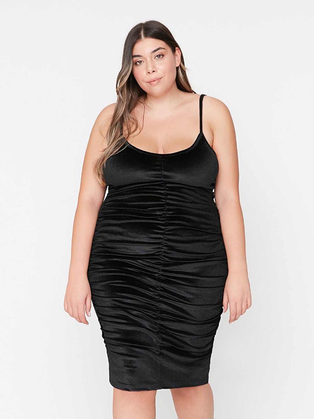 

Trendyol Plus Size Bodycon Dress, Black