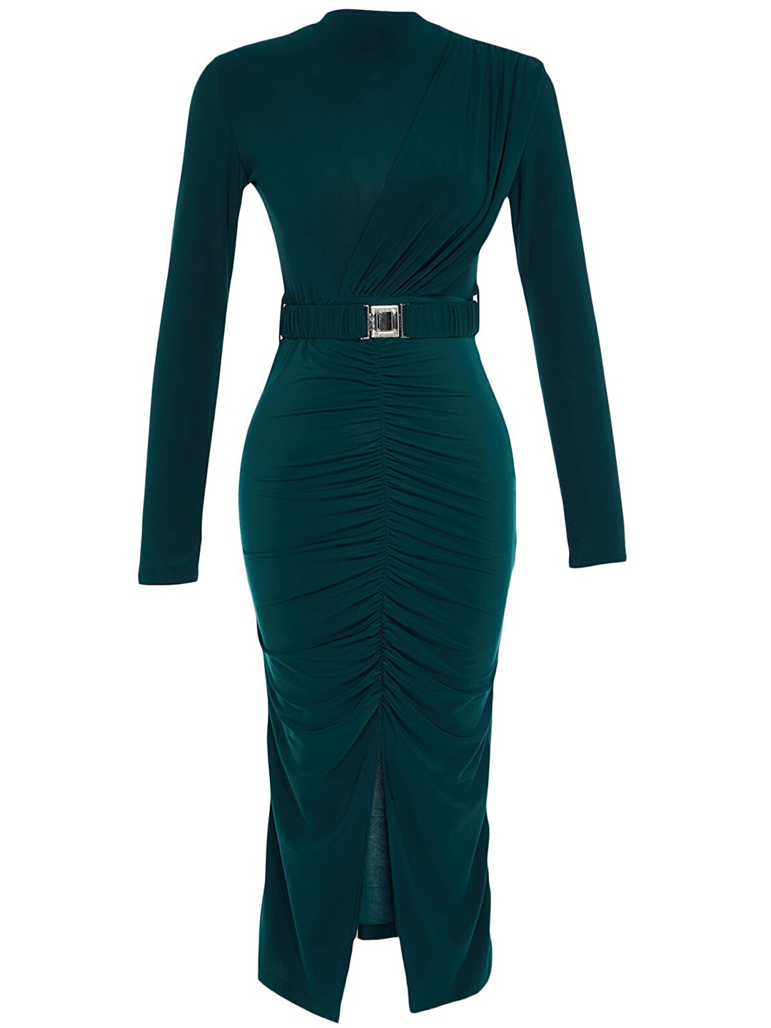 

Trendyol Bodycon Midi Dress, Green