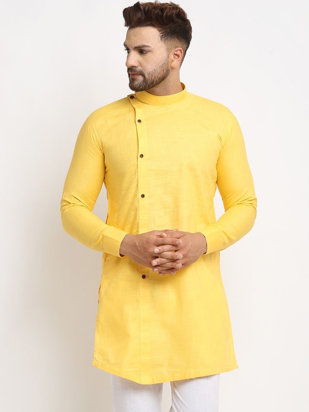 

Armaan Ethnic Men Kurta, Yellow