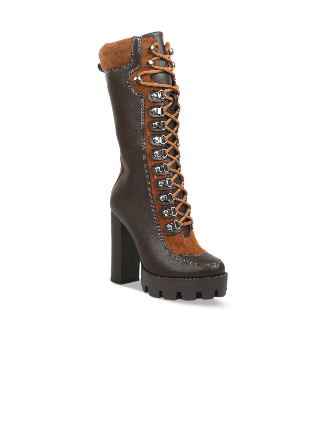 

London Rag Women Heeled Winter Boots, Brown