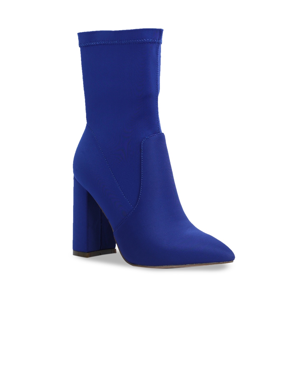 

London Rag Women High Heeled Regular Boots, Blue
