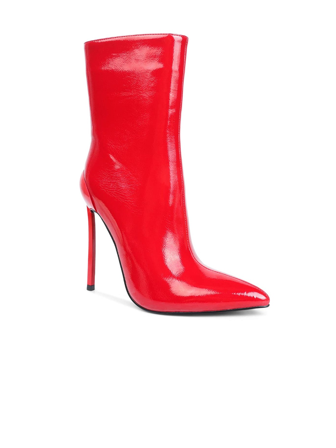 

London Rag Women Heeled Mid-Top Regular Boots, Red