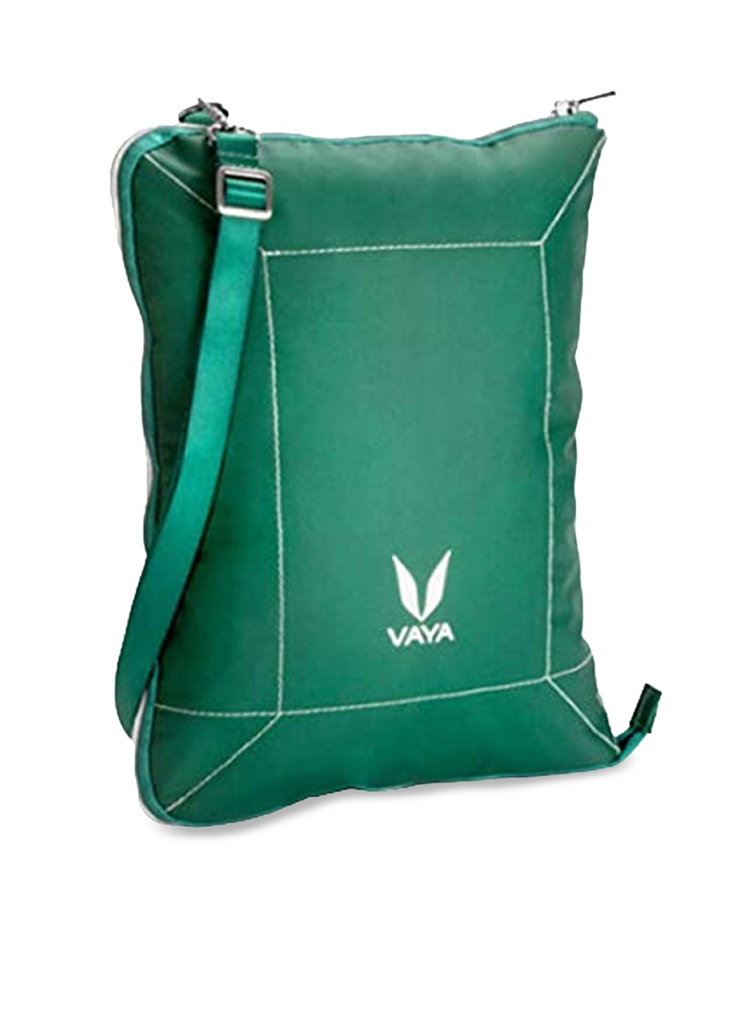 

Vaya Brand Logo Printed Lunch Bag With Sling, Green