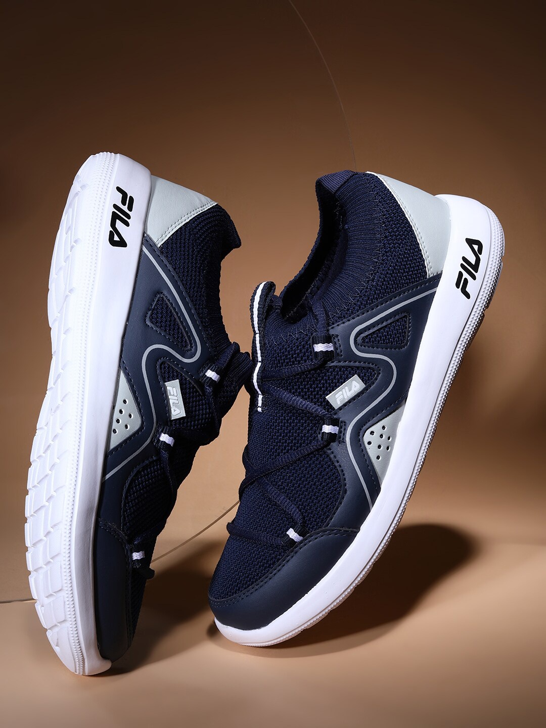 

FILA Men Lace-Ups Running Sports Balis Shoes, Blue