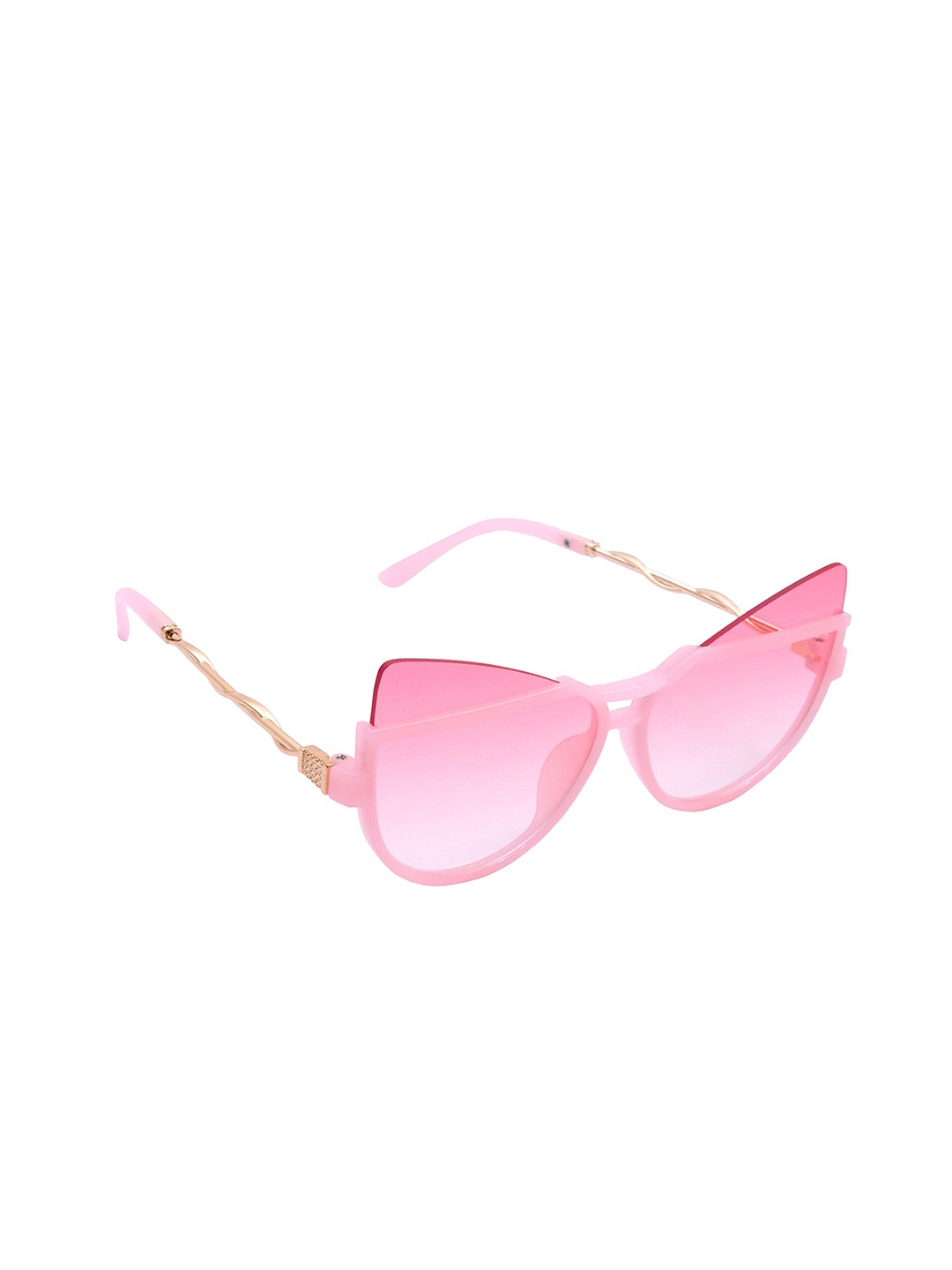 

Spiky Unisex Kids Cateye Sunglasses with UV Protected Lens, Pink