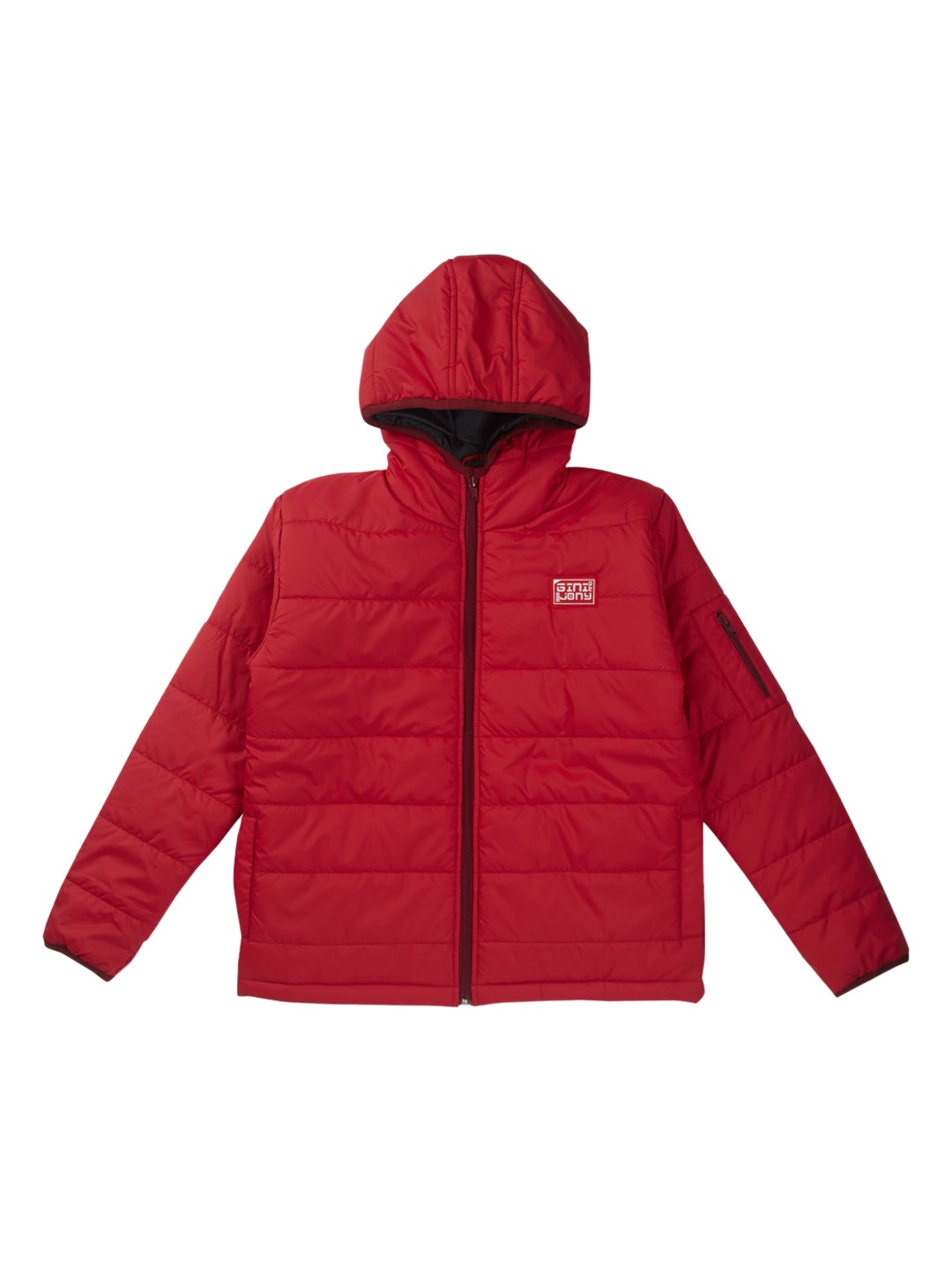 

Gini and Jony Boys Red Padded Jacket