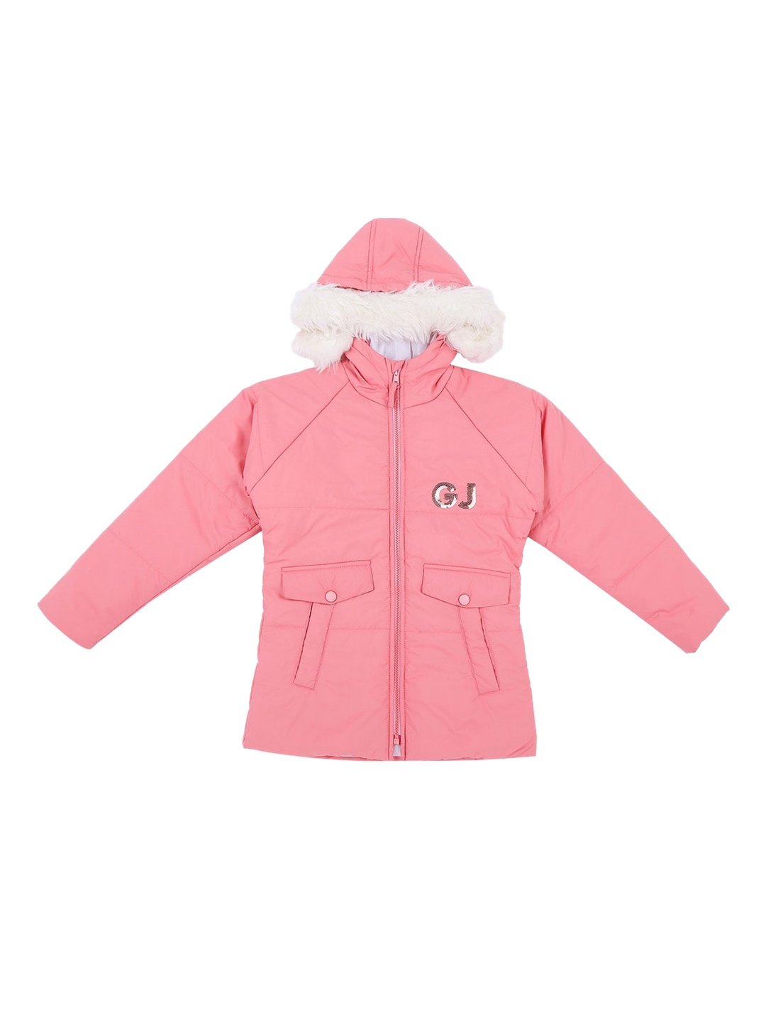 

Gini and Jony Girls Hooded Padded Jacket, Pink