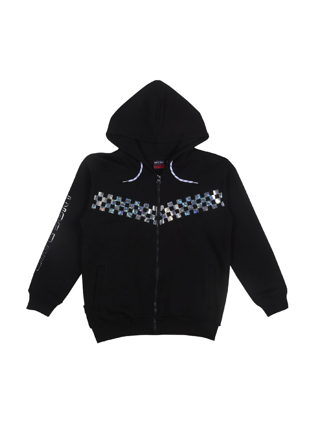 

Gini and Jony Boys Fleece Bomber Jacket, Black