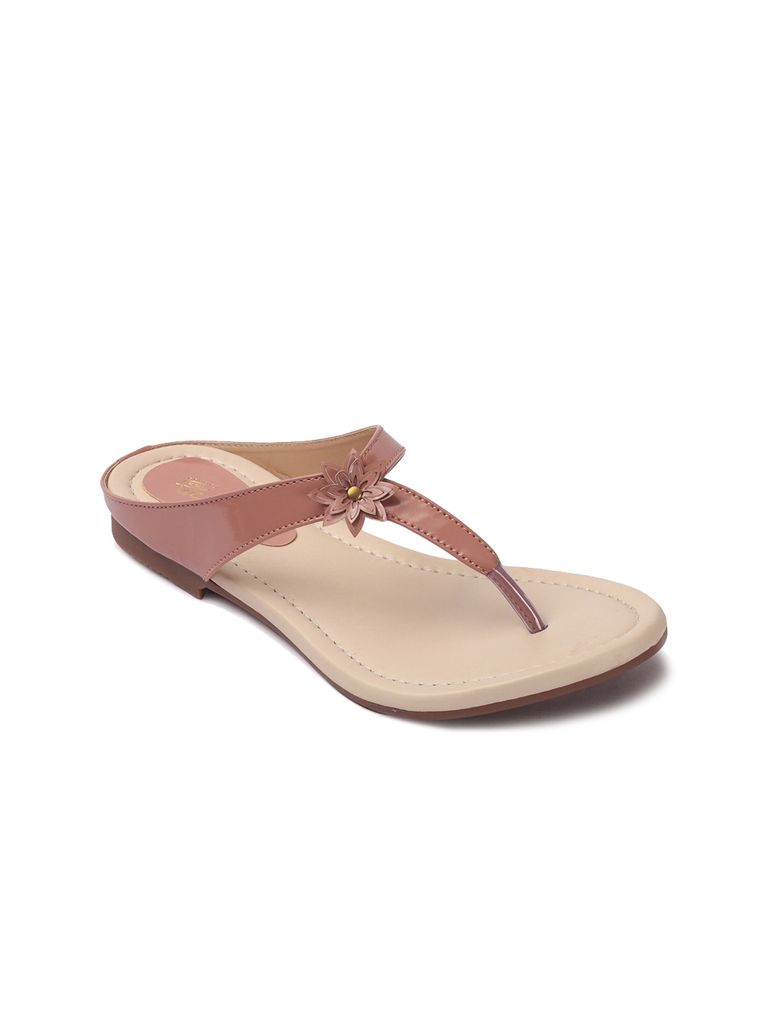 

Picktoes Women Pink T-Strap Flats