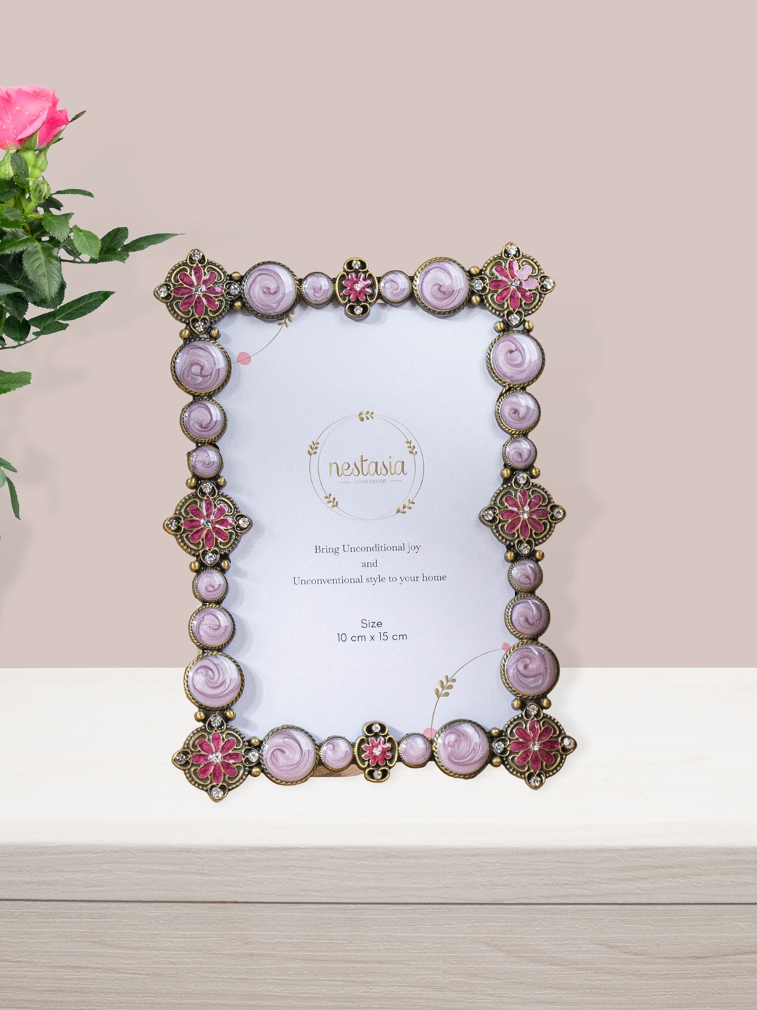 

Nestasia Purple Table Photo Frames