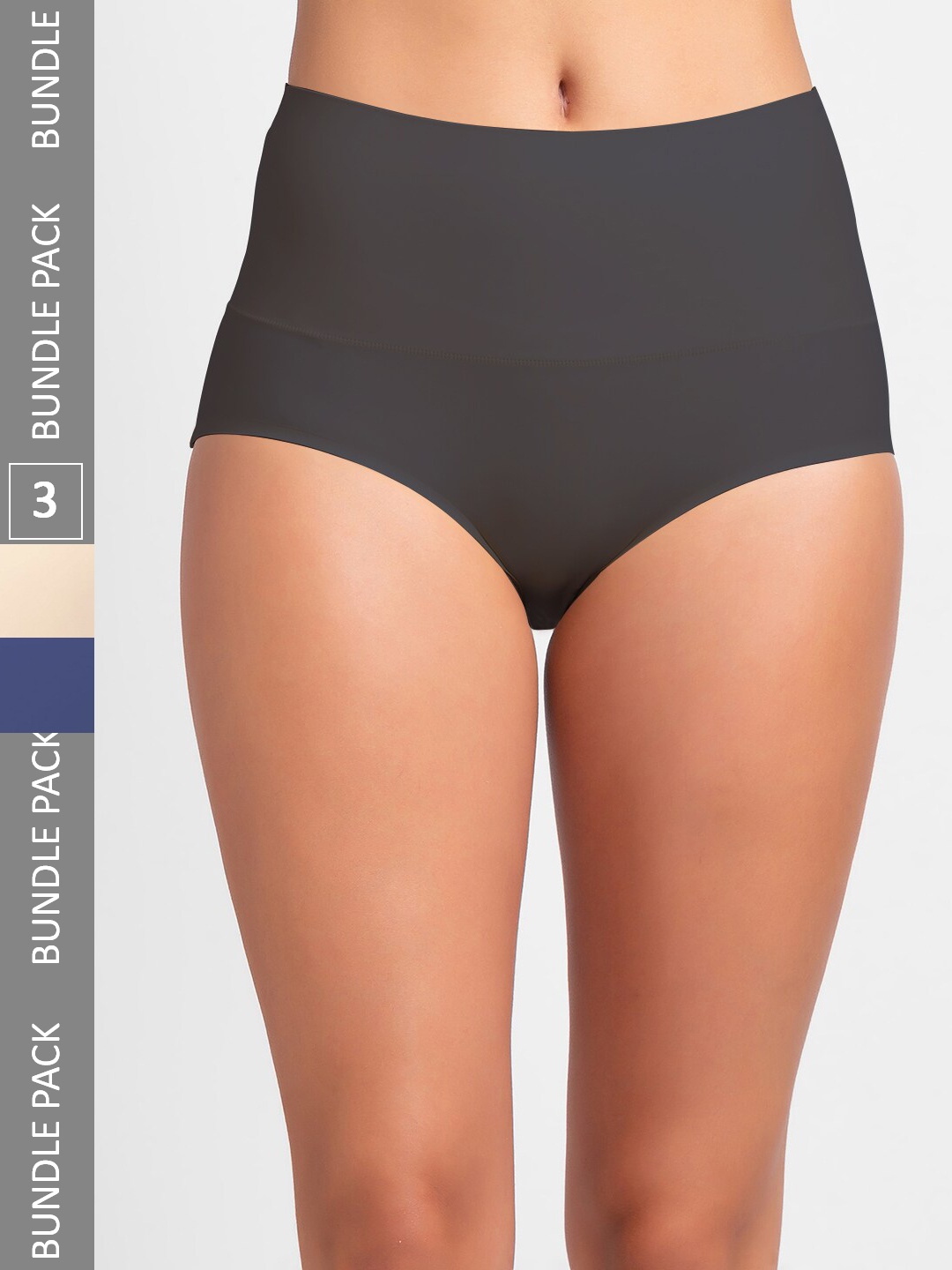 

FashionRack Women Pack Of 3 Assorted Hipster Briefs