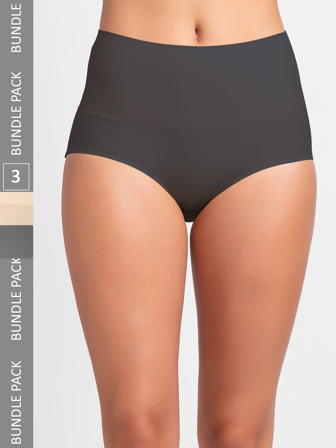 

FashionRack Women Pack Of 3 Assorted Hipster Briefs