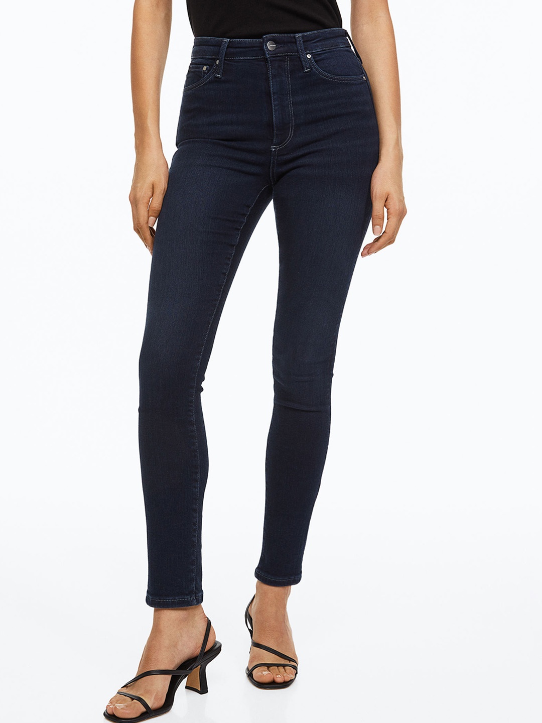 

H&M Women Shaping High Jeans, Blue
