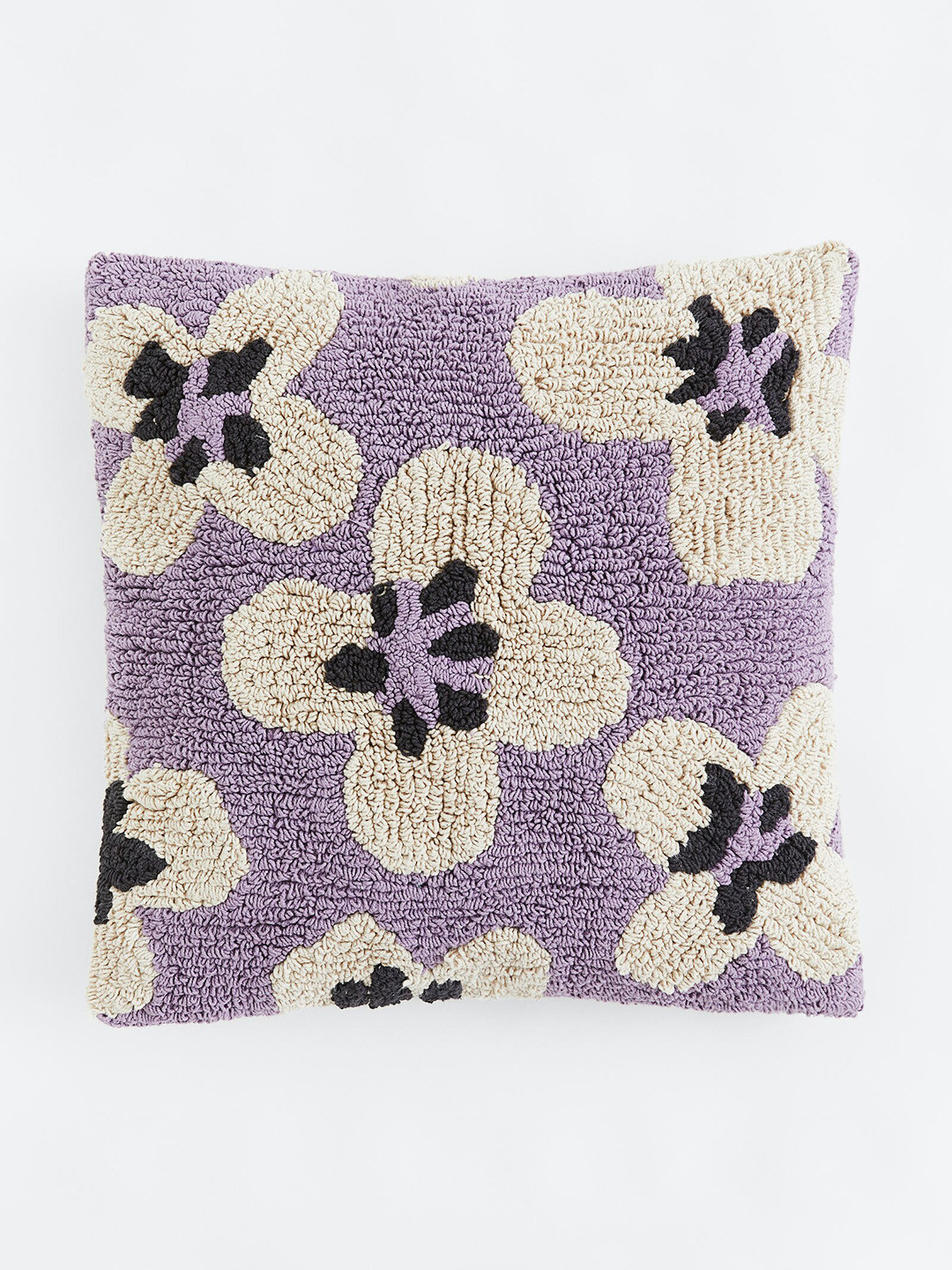 

H&M Tufted-Pattern Cushion Cover, Purple