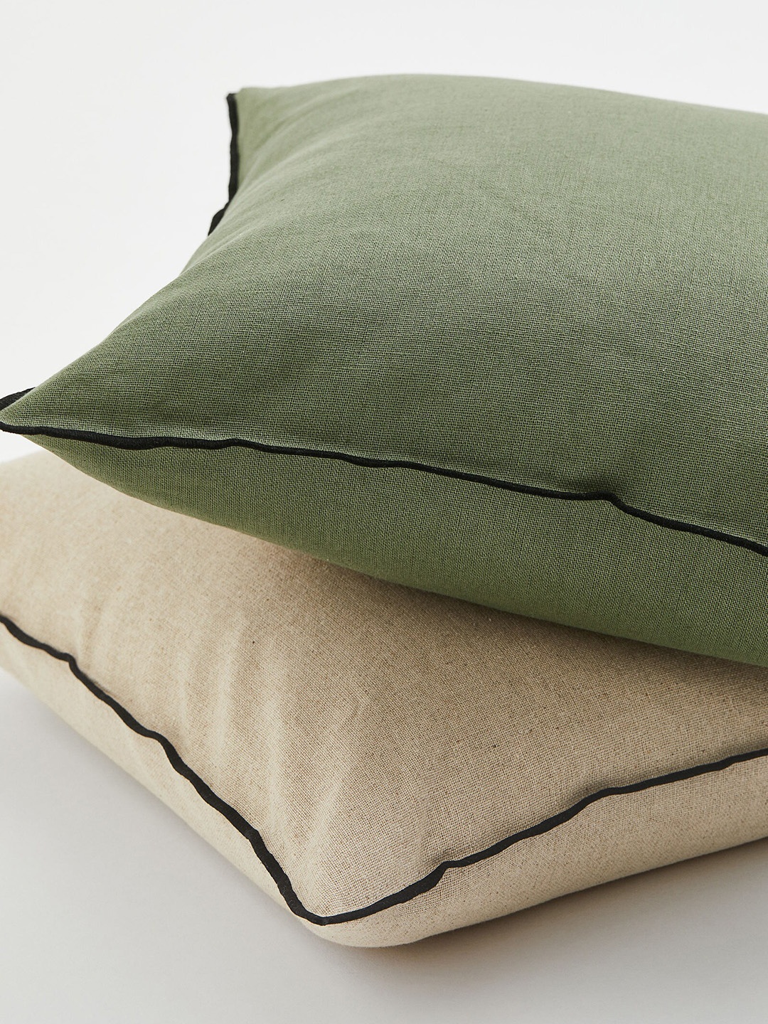 

H&M Linen-Blend Cushion Cover, Beige