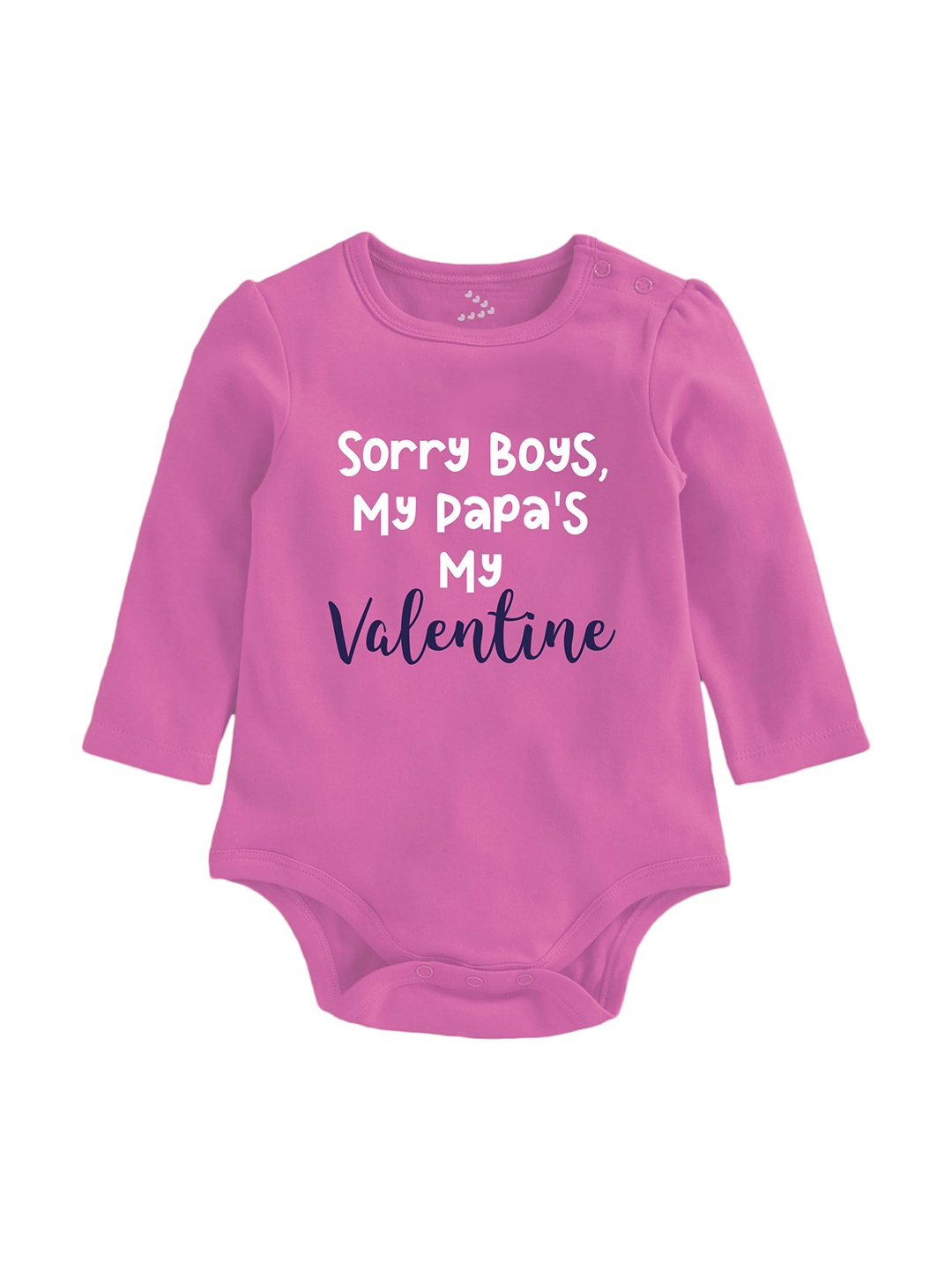 

Zeezeezoo Infants Girl Printed Cotton Bodysuit, Pink