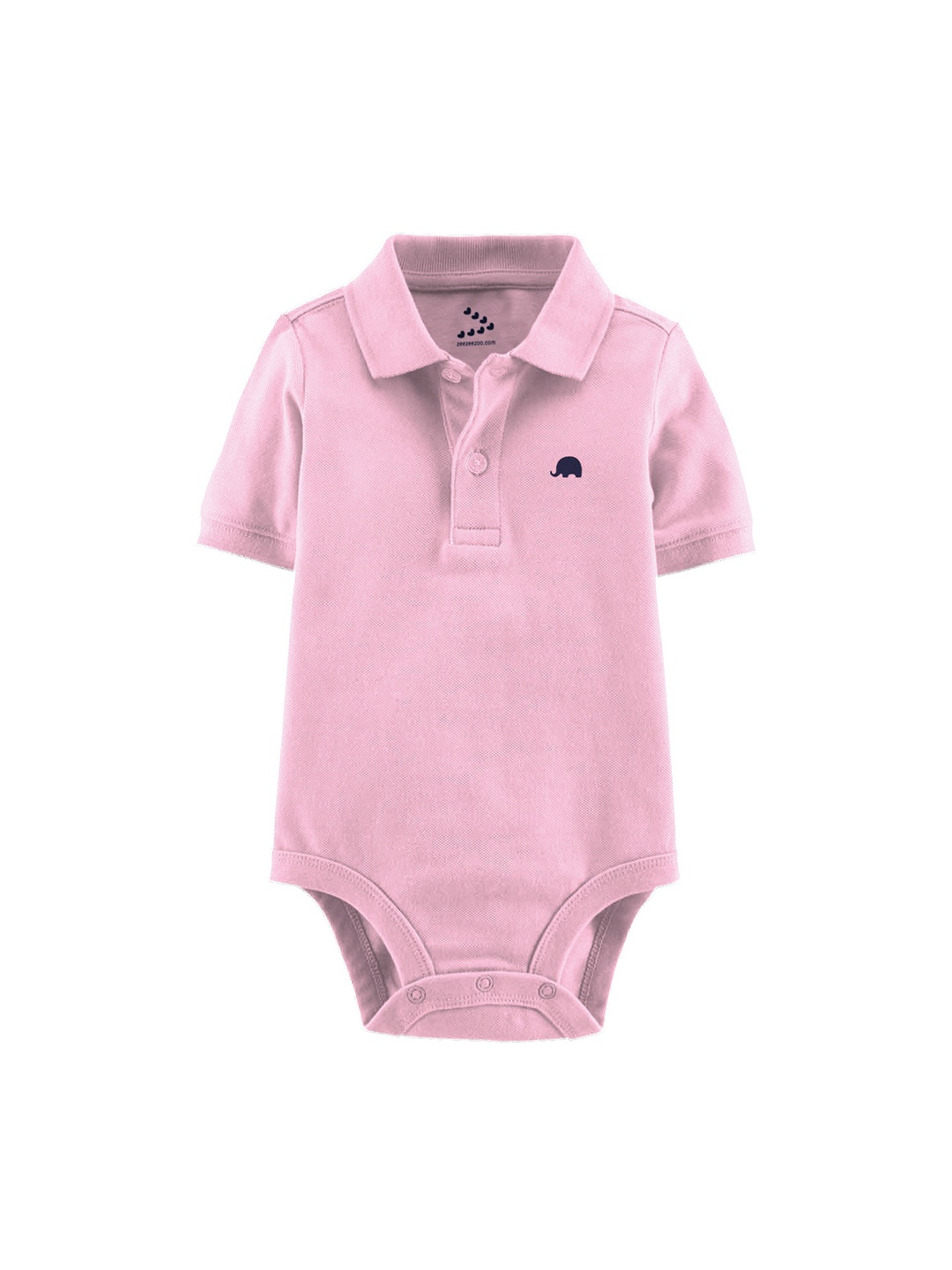 

Zeezeezoo Infant Kids Pure Cotton Bodysuit, Pink