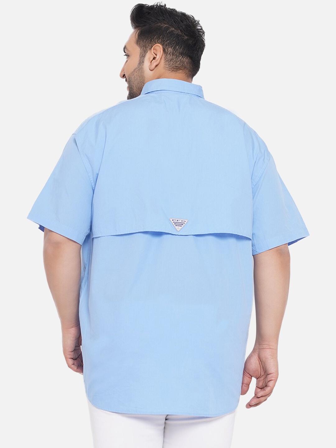 

Santonio Men Blue Comfort Casual Shirt