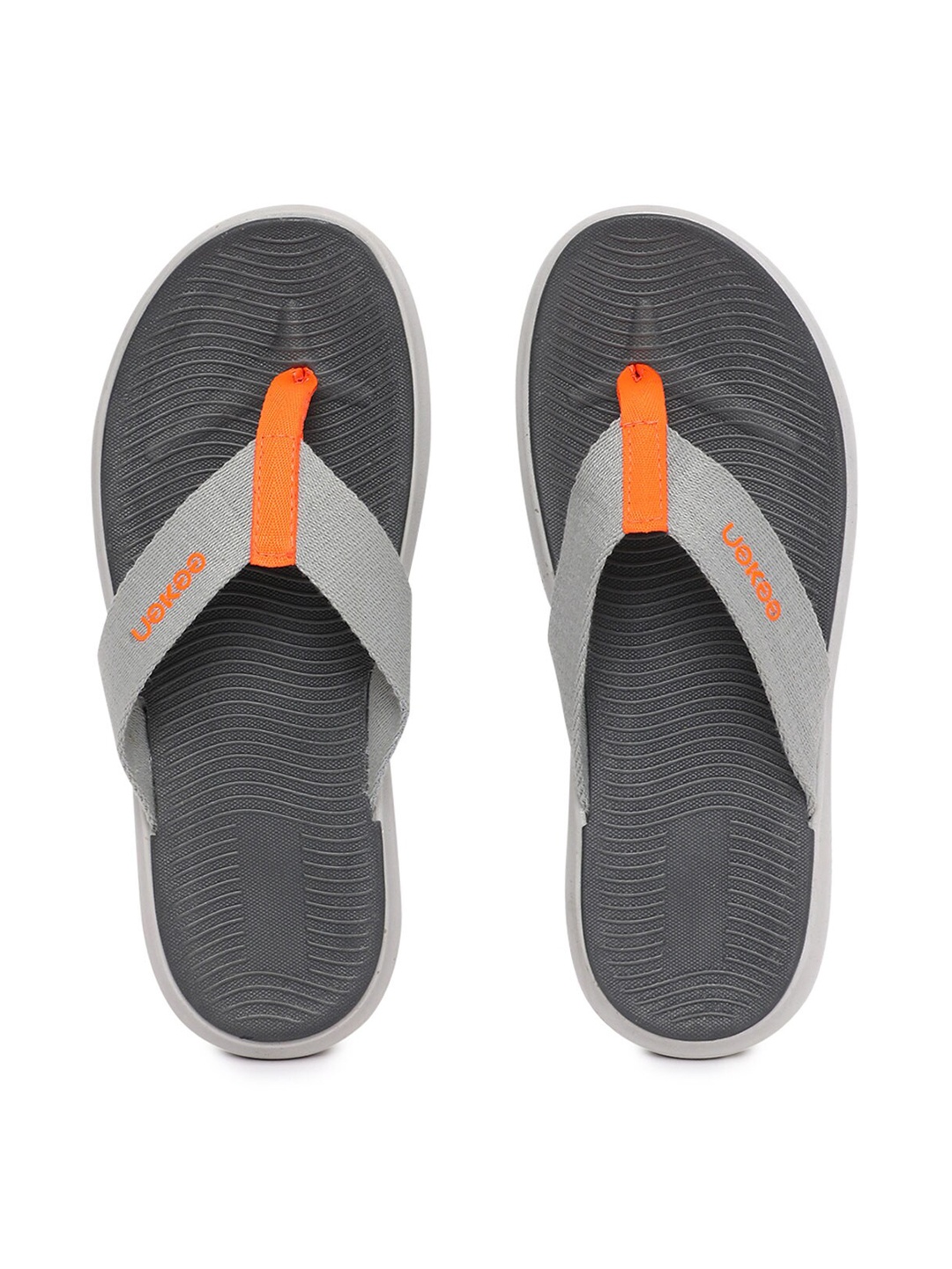 

Paragon Men Rubber Thong Flip-Flops, Grey