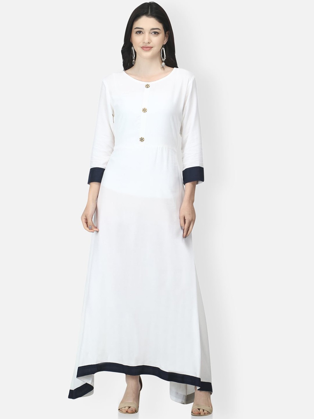 

FEMMIBELLA Women Kurta, White