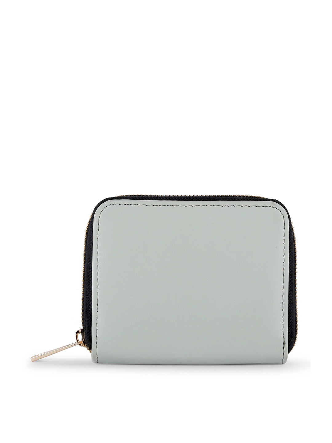 

TEAM 11 Women Zip Around Wallet, Grey