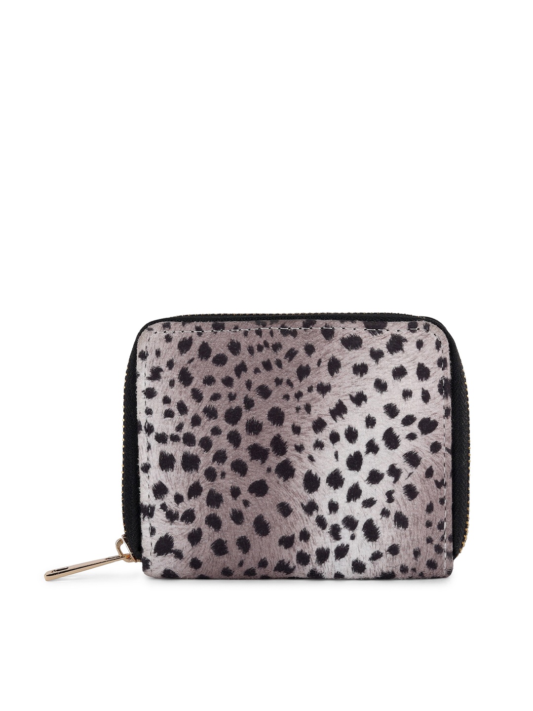 

TEAM 11 Women Animal Textured Zip Around Wallet, Pink