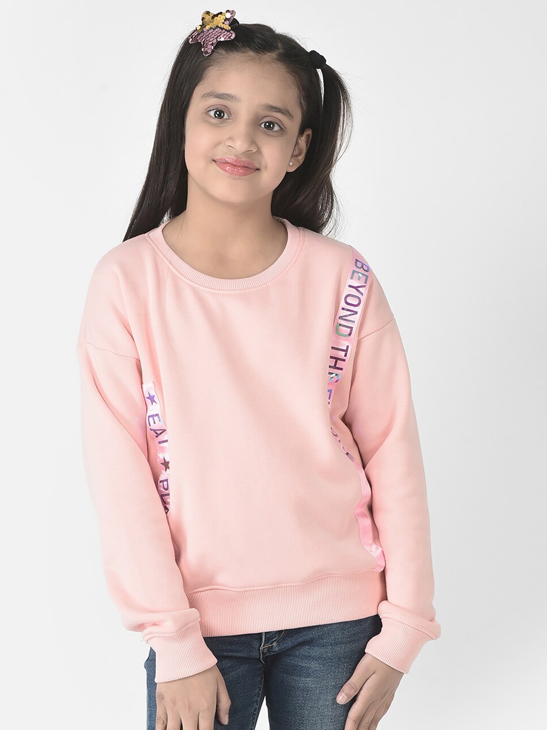 

Crimsoune Club Girls Sweatshirt, Pink
