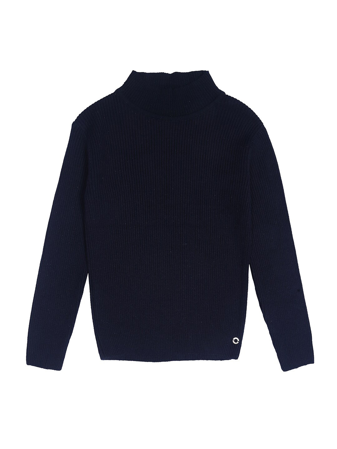

Gini and Jony High Neck Top, Navy blue