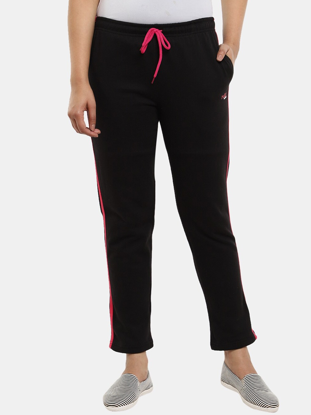 

V-Mart Women Fleece Track Pants, Black