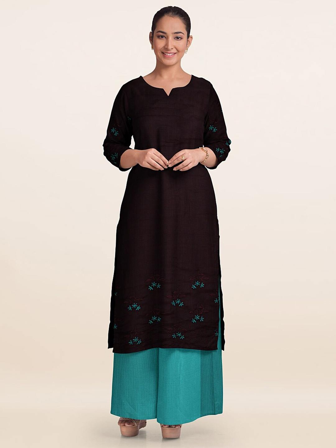 

Pothys Unstitched Dress Material, Purple