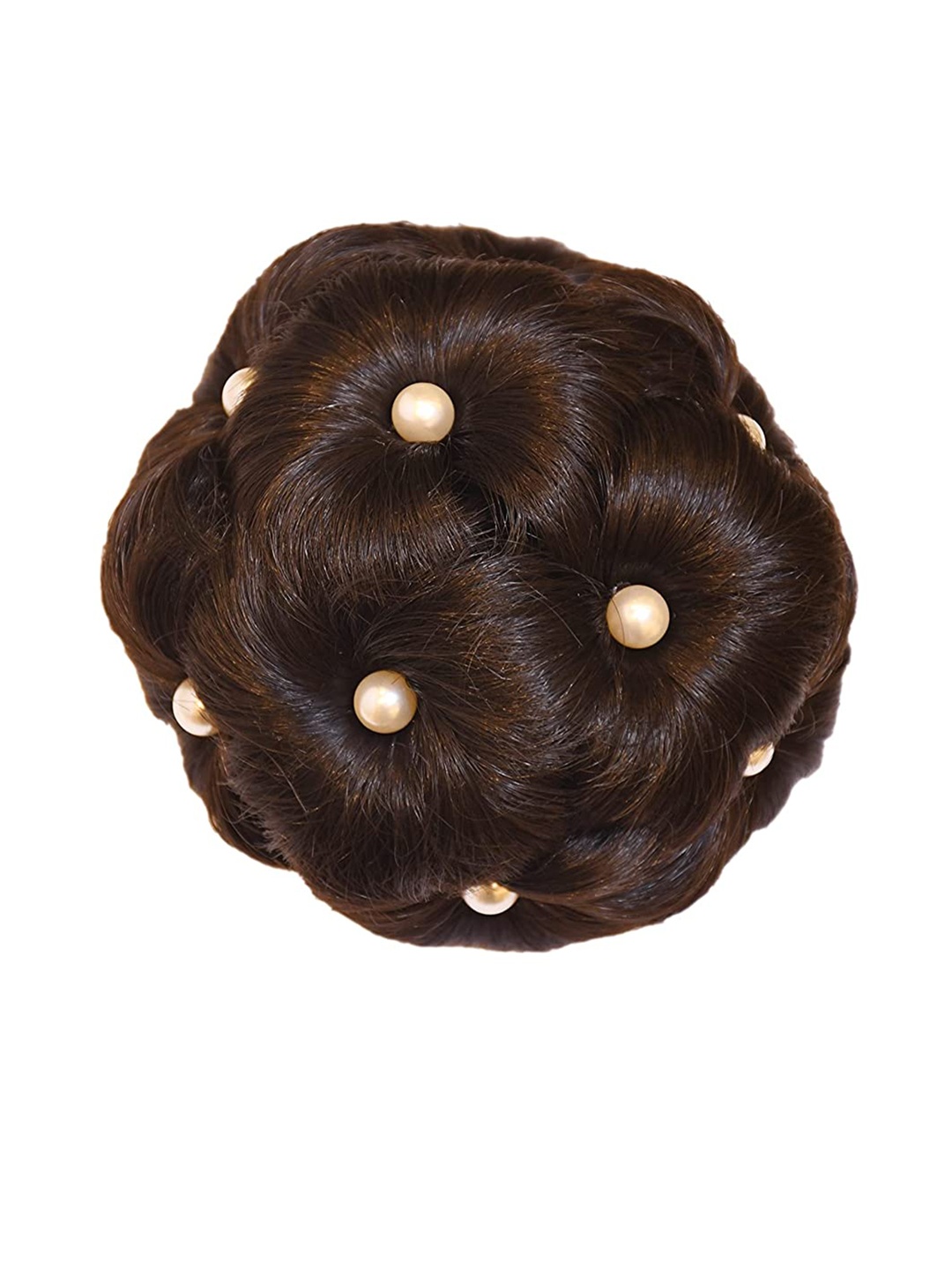 

CHANDERKASH Natural Looking Artificial Juda Bun, Brown