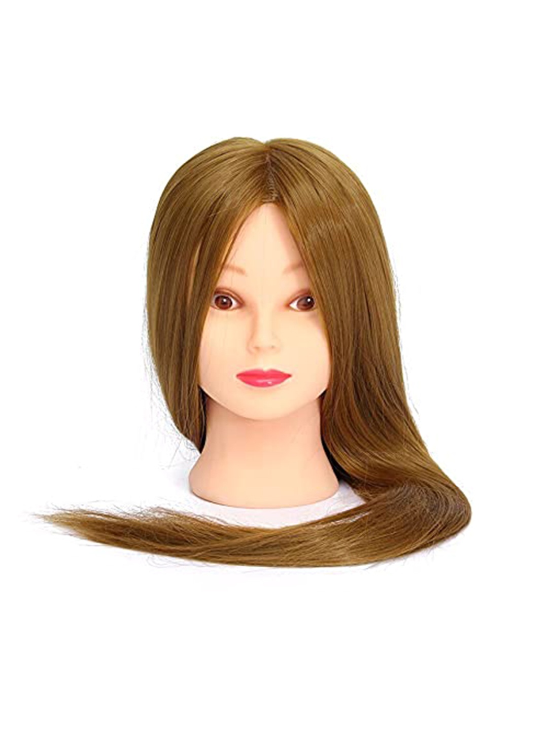 

CHANDERKASH Women Professional Hair Styling Mannequin Dummy for Cutting & Braiding- Golden, Gold