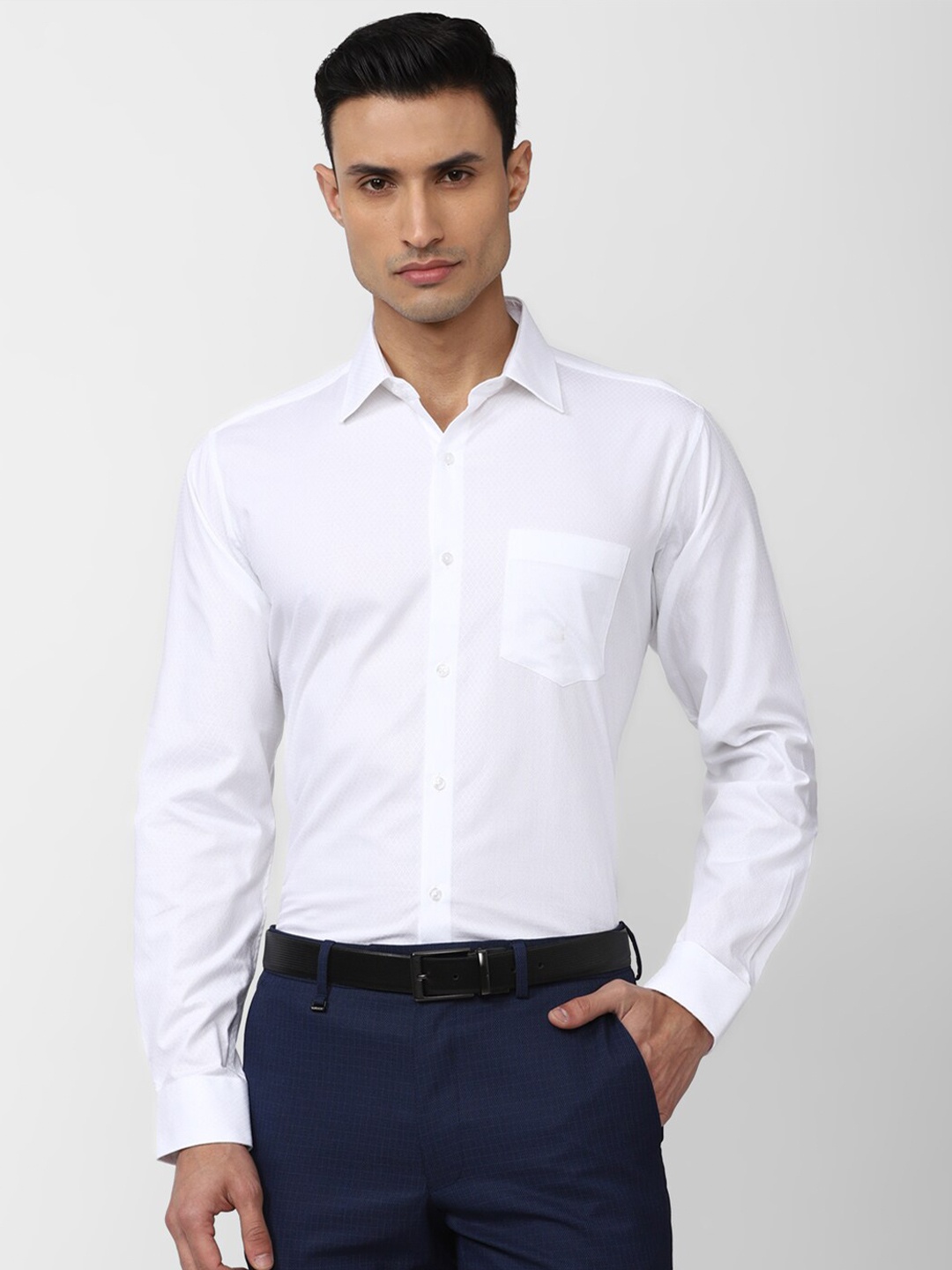 

Van Heusen Men Formal Shirt, White