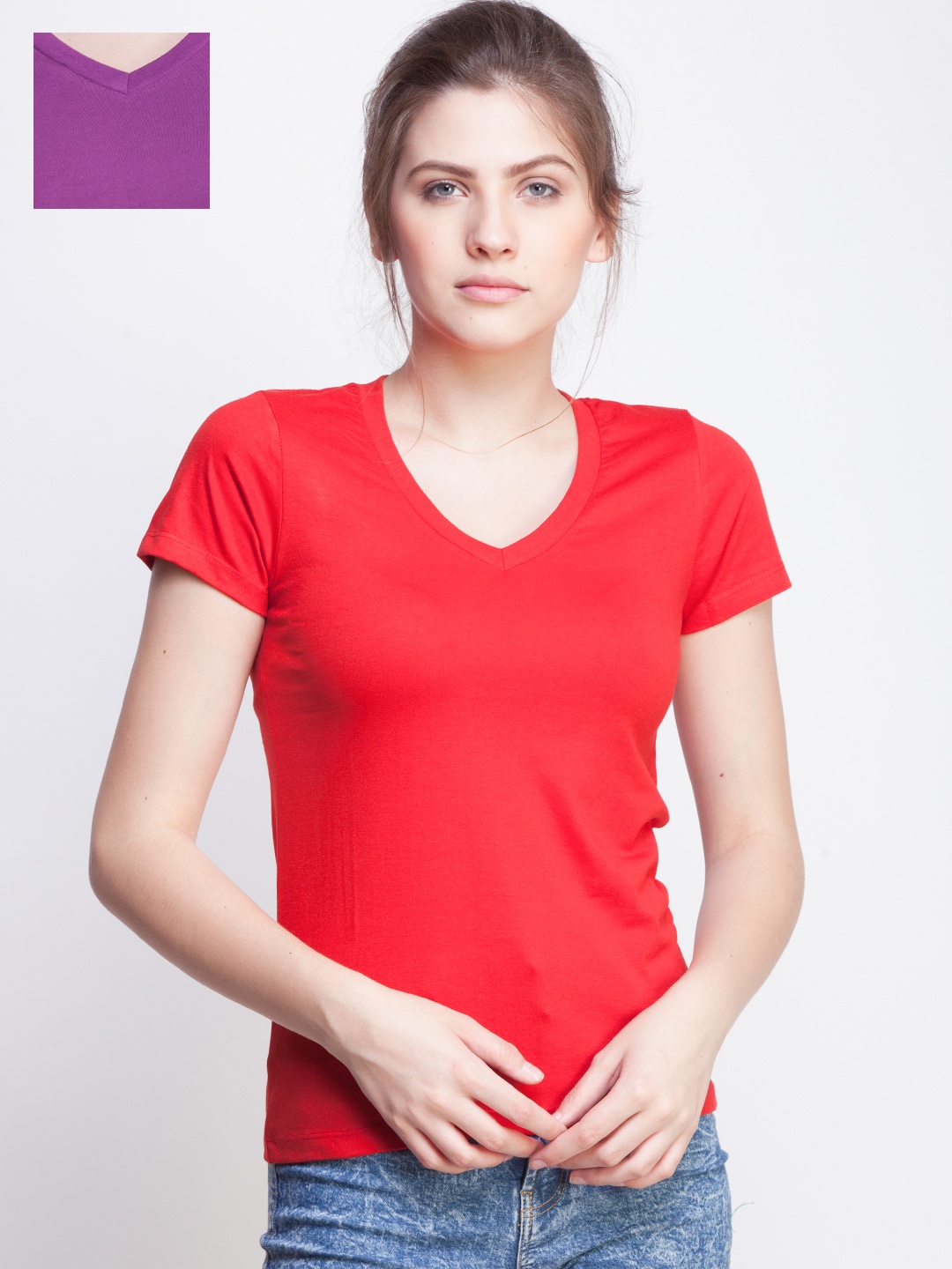 

Dollar Missy Pack of 2 T-shirts, Red