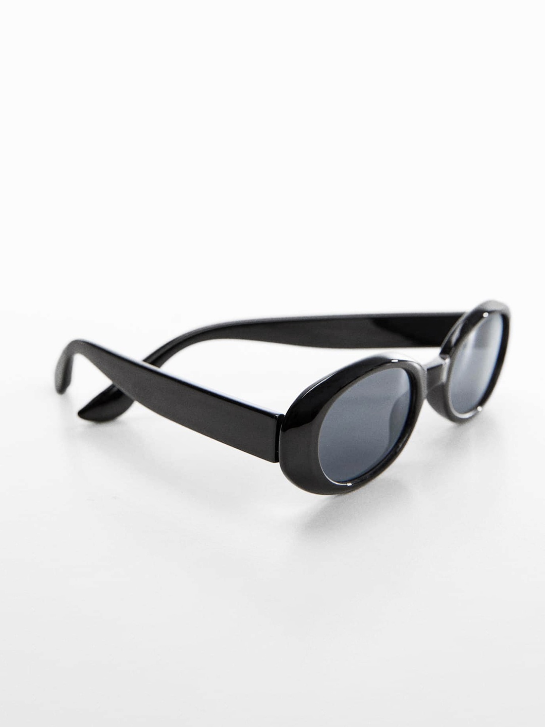 

MANGO Women Oval Sunglasses with UV Protected Lens 47051028, Grey