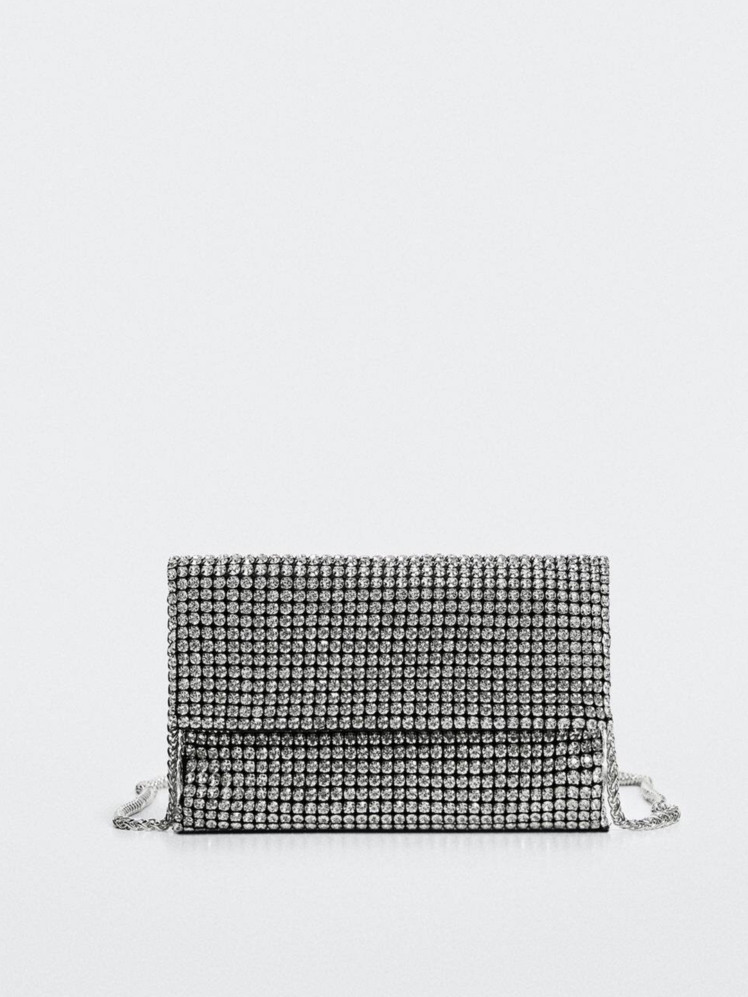 

MANGO Beads Embellished Structured Sling Bag, Black