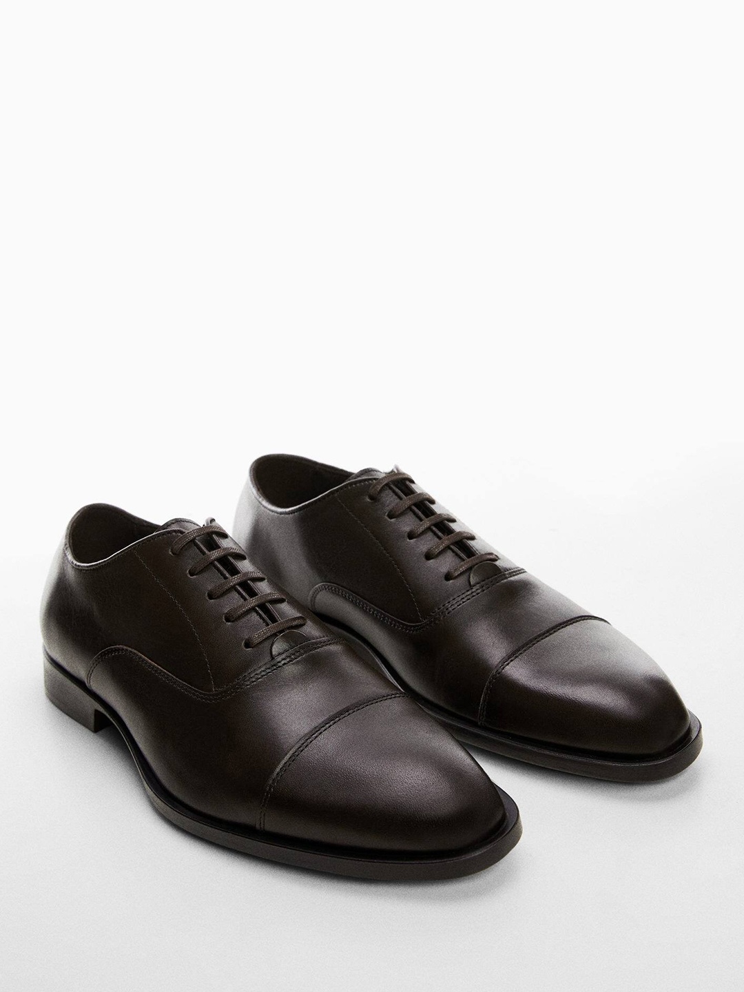 

MANGO MAN PAULOIN Formal Oxfords, Brown