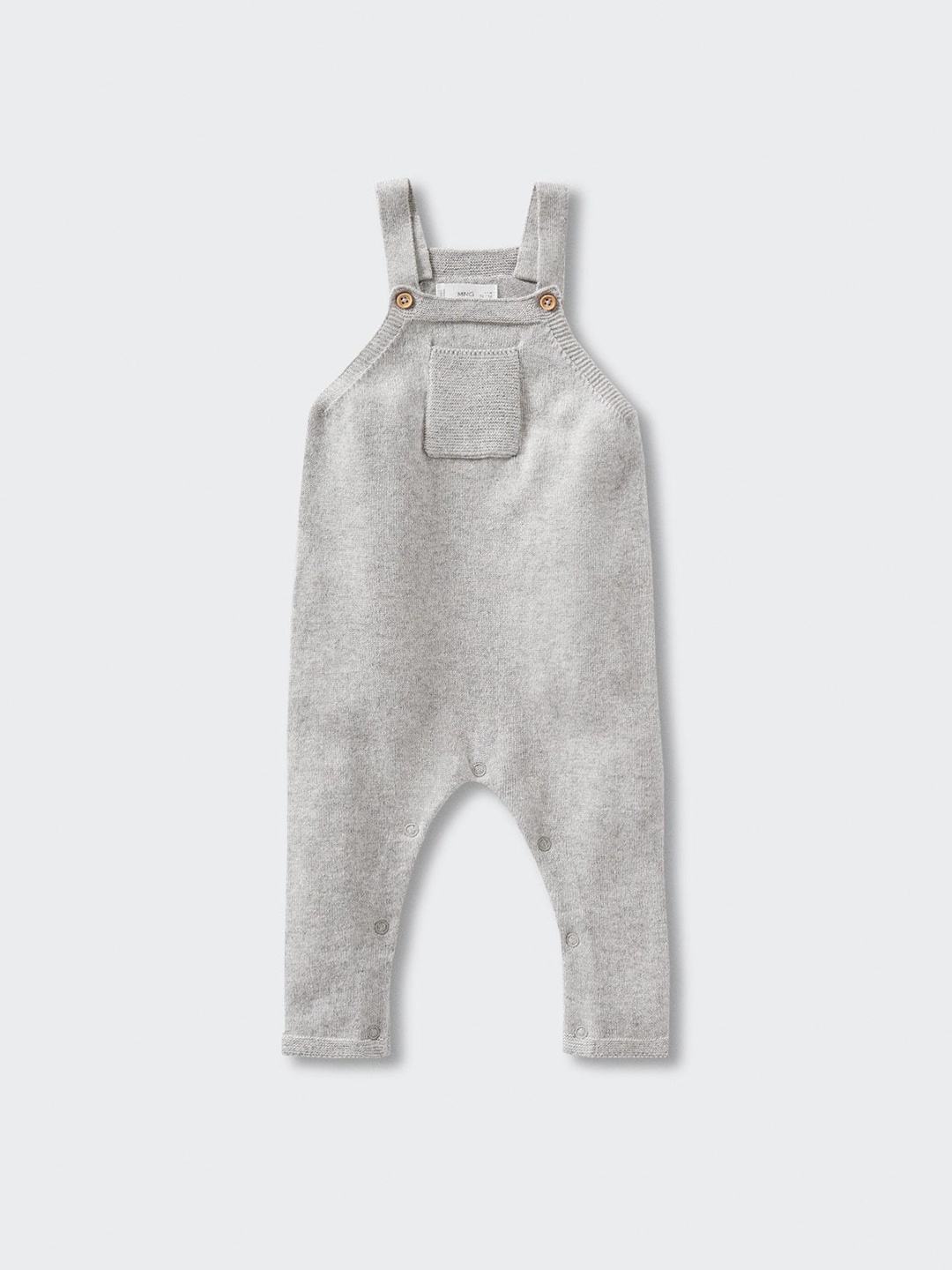 

Mango Kids Infants Sustainable Rompers, Grey