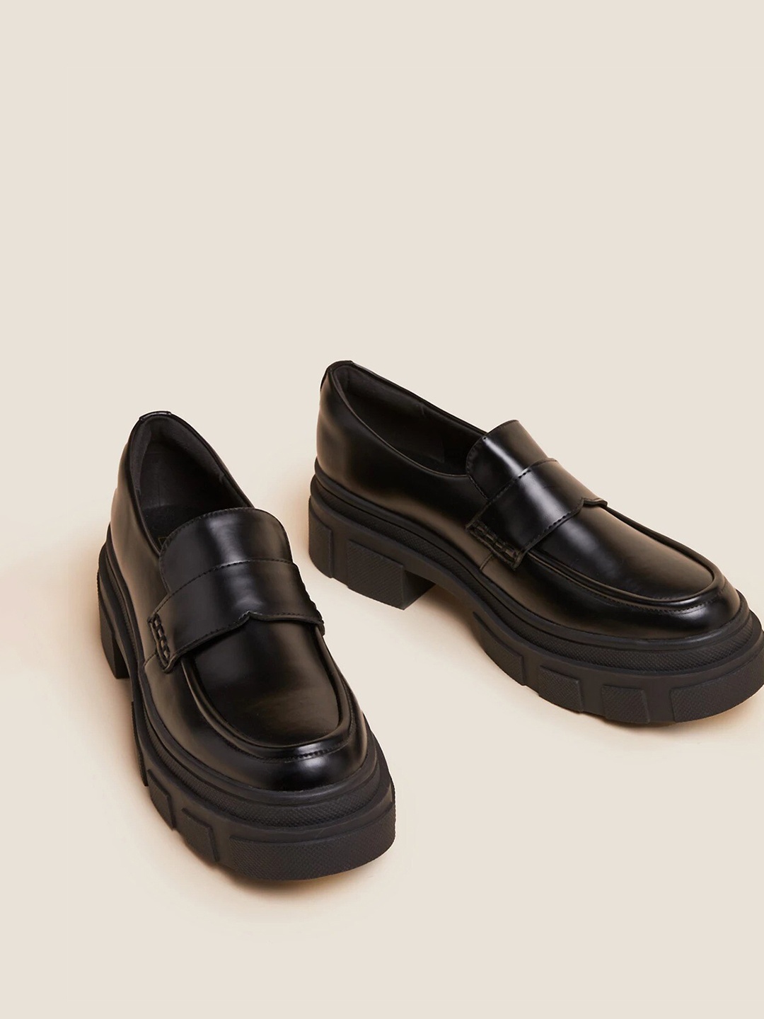 

Marks & Spencer Women Solid Loafers, Black
