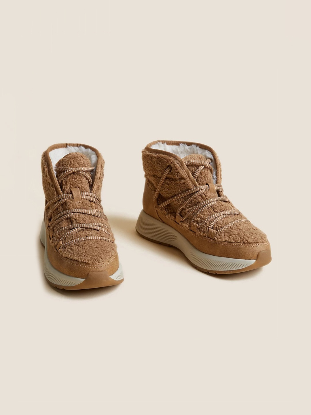 

Marks & Spencer Women Woven Design Sneakers, Beige